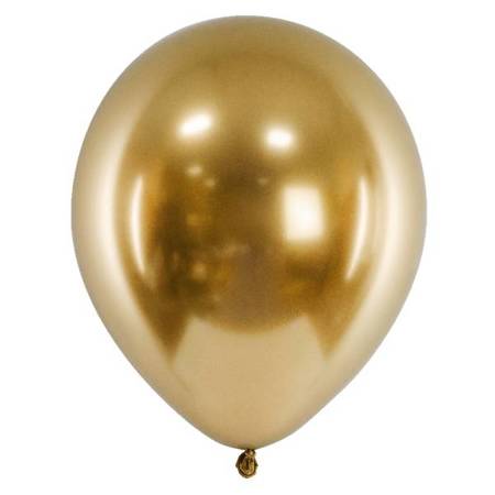 Balony glossy złote 27cm 10 sztuk CHB1-019-10