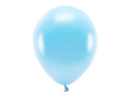 Balony metaliczne błękitne 30cm 10 sztuk SB14M-011-10x