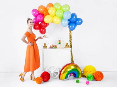 Balony pastelowe kolorowe 30cm 100 sztuk SB14P-000-100x