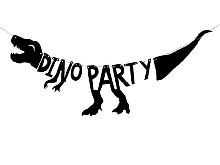 Baner urodzinowy Dino Party 90cm 1szt. GRL40