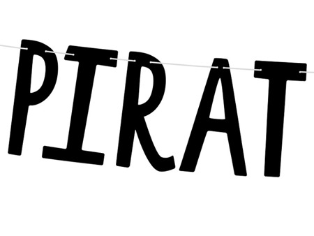 Baner urodzinowy Piraci - Pirates Party 100cm 1szt. GRL86-010