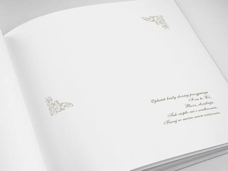 Biała księga Gości na I Komunię Świętą Złoty Kielich IHS 22 kartki 1 sztuka KGK7