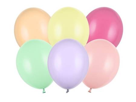 Kolorowe balony pastelowe 23cm 100 sztuk SB10P-000P-100x