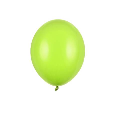 Limonkowe balony pastelowe 27cm 10 sztuk SB12P-102-10x
