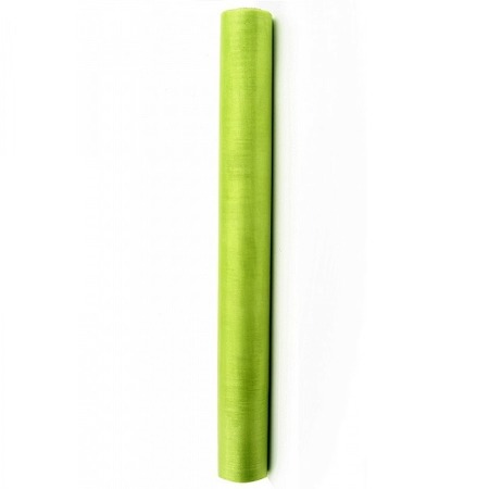 Organza j. zielona 36cm x 9m 1 rolka ORP-102