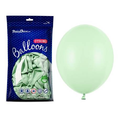 Pistacjowe balony pastelowe 30cm 100 sztuk SB14P-096-100x