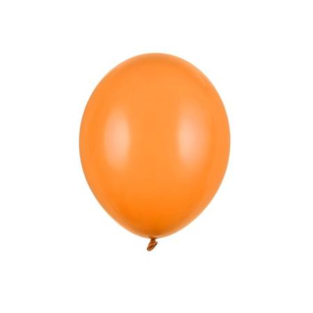 Pomarańczowe balony pastelowe 27cm 10 sztuk SB12P-005-10x