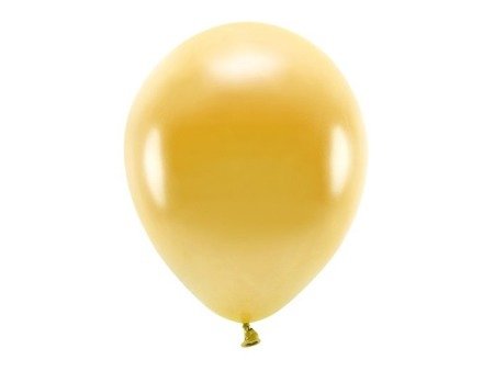 Zestaw balonów w złotej kolorystyce 15 sztuk ZB36