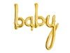 Balon foliowy Baby złoty 73x 75cm 1 sztuka FB42M-019