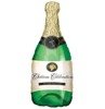 Balon foliowy Butelka szampana zielona 104 x 49cm 1szt 460205
