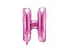 Balon foliowy H ciemny różowy 35cm 1szt FB2M-H-006