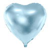 Balon foliowy Serce błękitne 45cm 1 sztuka FB9M-011