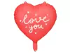 Balon foliowy serce Love You na Walentynki 45cm 1 sztuka FB171