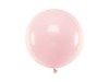 Balon okrągły pastelowy blady różowy 60cm 1 sztuka OLBOM-081B