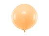 Balon okrągły pastelowy brzoskwiniowy 60cm 1 sztuka OLBOM-075J