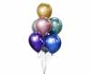 Balony Beauty&Charm platynowe kolorowe 30cm 7 sztuk CB-7LMX