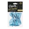 Balony Beauty&Charm platynowe niebieskie 30cm 7 sztuk CB-7LNI