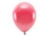 Balony Eco 30cm metalizowane jasnoczerwone 100 sztuk ECO30M-007J-100x