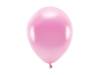 Balony Eco 30cm metalizowane różowe 10 sztuk ECO30M-081-10