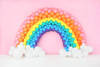 Balony Rainbow 30cm pastelowe kolorowe 10 sztuk RB30P-000-10
