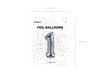 Balony foliowe 18 srebrne 35cm FB10M-18-018