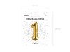 Balony foliowe 18 złote 35cm FB10M-18-019