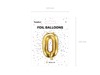 Balony foliowe 60 złote 35cm FB10M-60-019