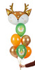 Balony mix z jelonkiem 30cm 6 sztuk SB14P-317-000-6