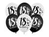 Balony na 18 urodziny 18th! birthday 6szt SB14P-246-000-6
