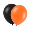 Balony na Halloween pomarańczowe i czarne 12 sztuk KB5268