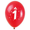 Balony na Roczek urodziny kolorowe 3 sztuki KB1900-1-9944
