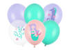 Balony na urodziny Morski Świat syrenka 30cm 6 sztuk SB14P-323-000-6