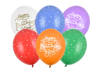 Balony na urodziny kolorowe Happy Birthday To You  6 sztuk  SB14P-320-000-6