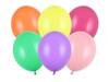 Balony na urodziny kolorowe pastelowe 23cm 50 sztuk SB10P-000-50x