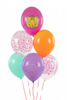 Balony z nadrukiem kolorowe 6 sztuk SB14P-314-000-6