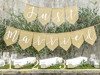 Baner jutowy Just Married 23x185cm 1szt. GRL42-008