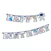 Baner papierowy Happy Birthday Kosmos 220x16cm 1 sztuka 129845