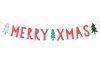Baner świąteczny Merry Xmas 120cm 1szt. GRL54