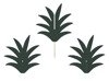 Dekoracja Liście Ananasa do muffinek 6 sztuk KPM18