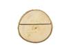 Drewniane podstawki na winietki 3-4cm 6 sztuk DPW1