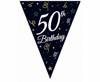 Girlanda urodzinowa flagi 50th Birthday 28x270cm GP-GF50