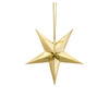 Gwiazda papierowa 30cm złota 1szt GWP1-30-019M