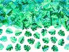 Konfetti metalizowane Liście zielone 15g KONS8-012