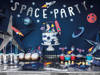 Kubeczki papierowe urodzinowe Kosmos Space 200ml 6 sztuk  KPP48-EU1