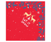 Serwetki Świąteczne czerwone Let It Snow 20 sztuk PG-SLSC