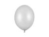 Srebrne balony metaliczne 27cm 10 sztuk SB12M-018-10