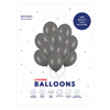 Szare balony 27cm pastelowe 10 sztuk SB12P-091-10x