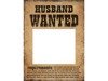 Tabliczki do zdjęć Husband Wife Wanted 2 sztuki TDZ5