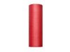 Tiul dekoracyjny czerwony 15cm x 9m 1 rolka TIU15-007