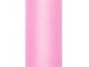 Tiul dekoracyjny różowy 15cm x 9m 1 rolka TIU15-081